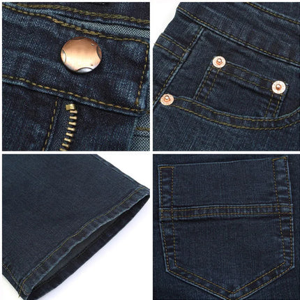 Jeans For Men New Mid-Waist Stretch Flared Jeans Men's Flared Pants Classic Designer Flared Jeans Size 26-40