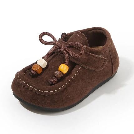 Collection Printemps-Automne 2025 Version Coréenne pour Chaussures Enfants Birkenstock Nouvelle Mode Cuir Fille Semelle Souple Garçon