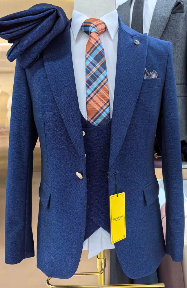 Men's Casual Suits Blazers Summer Business Formal 3-Piece Wedding Tuxedo High Quality Breathable Custom