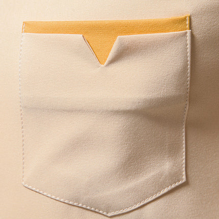 New Men Shirt Long Sleeve Fashion Diagonal Button Shirts for Men Luxury Designer Irregular Henry Collar Solid Casual Shirt Men