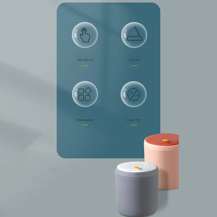 Mini Waste Bin Desktop Office Trash Can Home Garbage Basket Table Plastic Organizer Office Supplies Dustbins Sundries Barrel Box