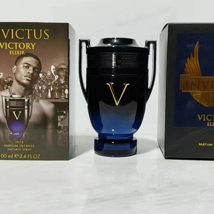 100ML Victory Men's Perfume EDP, Woody Aquatic Notes, Fresh Ocean Fragrance Spray Gift For Men 3.4 Oz Parfum Intense Cologne