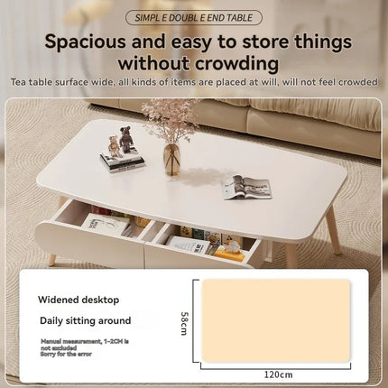 Table à thé, maison moderne, salon, petit appartement, table basse simple, balcon célèbre sur Internet, chambre, assis sur le sol,