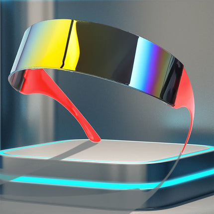 Lunettes de soleil Y2K Lunettes de technologie du futur