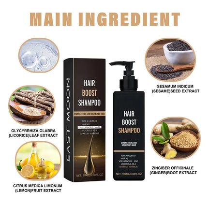 Hair Loss Treatment Shampoo Promotes Growth, Strengthens Roots, Repairs Scalp, Anti-Thinning & Moisturizing Thickening Hair Care