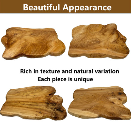 Table d'appoint en bois naturel, table de chevet, support pour plantes, bureau unique pour salon, chambre à coucher, décoration de ferme