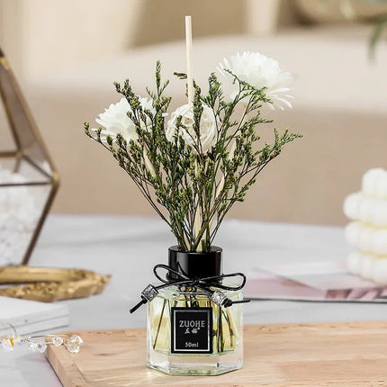 Parfum de lys au jasmin, désodorisant pour la maison, huile essentielle pour chambre à coucher, déodorant pour salle de bain
