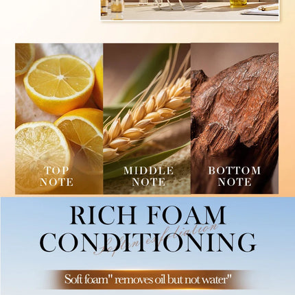 Savon nettoyant exfoliant à l'avoine biologique naturel Savon nettoyant en profondeur pour le corps et le visage fait à la main Éclaircit la peau sensible Rétrécit les pores