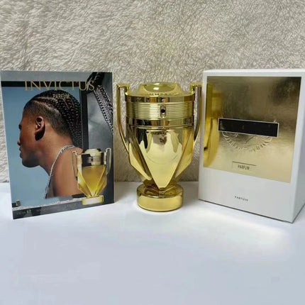 100ML Victory Men's Perfume EDP, Woody Aquatic Notes, Fresh Ocean Fragrance Spray Gift For Men 3.4 Oz Parfum Intense Cologne