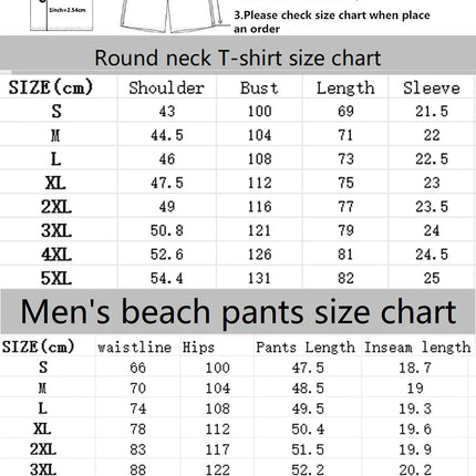 Hawaiian Vacation men's Fashion set, 3D flip-top Printed short-sleeved shirt, Casual Beach Capre Set