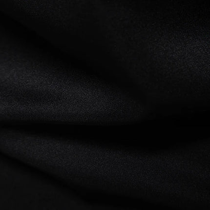 Fashion Man Stand Collar Shirt  Personality Oblique Button Irregular Long Sleeve Business Festival Hombre Mens Dress Shirts