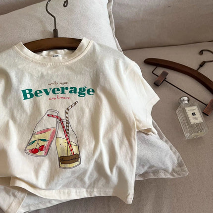 Children's Clothing T-Shirt Kids Clothes Boys Girls Summer Cartoon Tops Short Sleeve Clothes  Cotton Baby Clothing