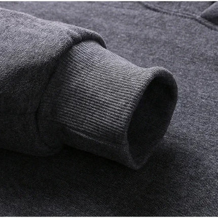 Men's fashionable casual sportswear, outdoor fitness jogging set, autumn and winter pullover hoodie + sweatpants two-piece set