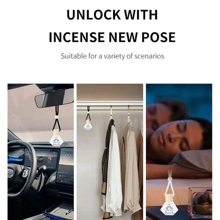 Perfume Car perfume, a car fragrance used for car interior accessories, a long-term car air freshener, keep charming and fresh