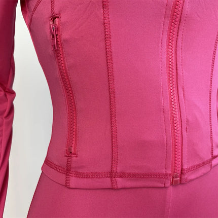 Weird Puss Sporty Casual 2 Piece Set Women Hooded Zipper Turtleneck Jacket+Skinny Straight Pants Matching Trend Workout Suit