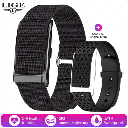 Smart Wristband Wearable Fitness Multi-Sport All-Day Automatic Continuous Monitoring Health Data Improve Sleep Stress Wellness
