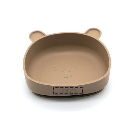 Kids' Meal Bowl Personalized Name Printing Fade-Resistant Silicone Suction Cup Feeding Bowl Gift for Boys and Girls