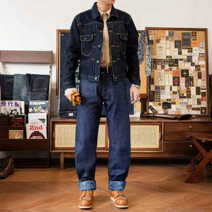 Red Tornado NOIR Year of the Dragon Limited Edition Jeans 14oz Natural Indigo Selvedge Denim Pants