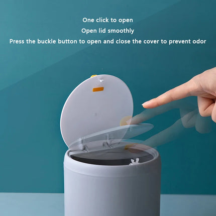 Mini Waste Bin Desktop Office Trash Can Home Garbage Basket Table Plastic Organizer Office Supplies Dustbins Sundries Barrel Box