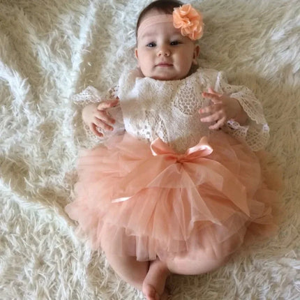 Baby Girls Newborn Tutu Skirt Outfit for Kids 2pcs Short Skirts+Headband Set Costume Toddler Girl Clothes Child Birthday Tutus