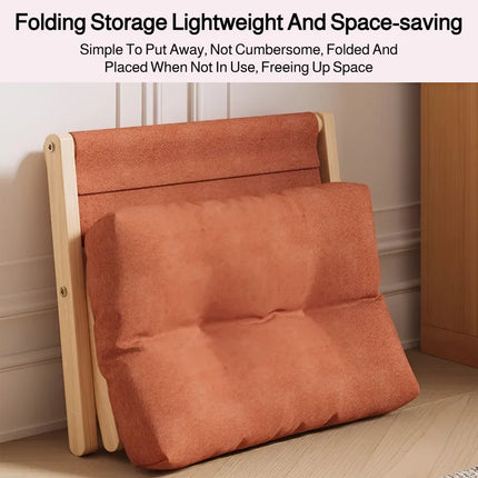 Foldable Sofa Footstool Living Room Stool Sofa Stool Living Room Footstool Solid Wood Casual Stool Portable Desk Footstool