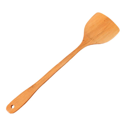 Spatule de cuisine en bois, cuillère à riz, accessoires, spatule en bois, ustensile de cuisine pour dessert, cuisine à domicile, soupe