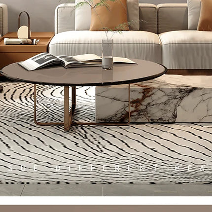 Luxury Wall Art With Built-in Clock Modern Living Room Decor 3D Wall Lamp Creative Sofa Background Painting Home Wall Decor