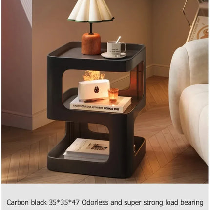 Multi Functional Home Storage Rack Simple and Modern Bedside Table Creative Fashion Detachable Double-layer Storage Platform