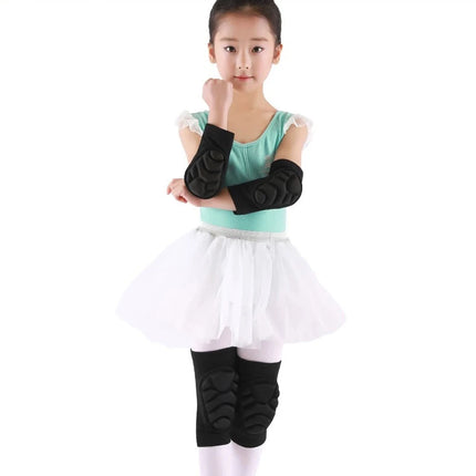 1Pair Kids Knee Pads and Elbow Pads Set Toddler Soft Protective Gear, Sport Protective Kneepad Skate Football Volleyball Cycling