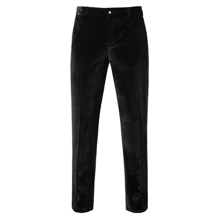 2023 new men's high-end velvet suits fashion casual dress jacket party costumes men's sets