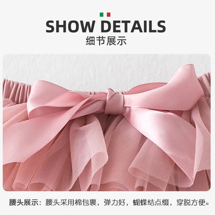 Baby Girls Newborn Tutu Skirt Outfit for Kids 2pcs Short Skirts+Headband Set Costume Toddler Girl Clothes Child Birthday Tutus