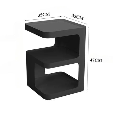 Multi Functional Home Storage Rack Simple and Modern Bedside Table Creative Fashion Detachable Double-layer Storage Platform