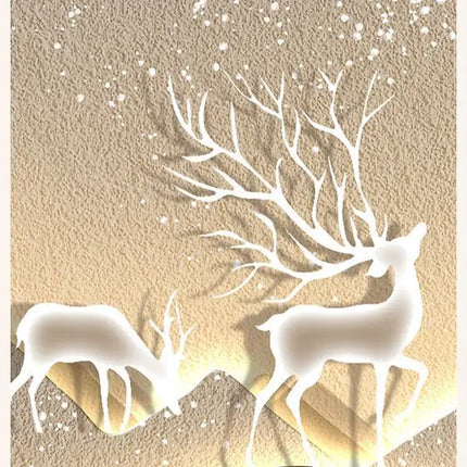 decorative painting LED lighting advanced sense wall lamp painting light luxury atmosphere sofa background wall hanging painting