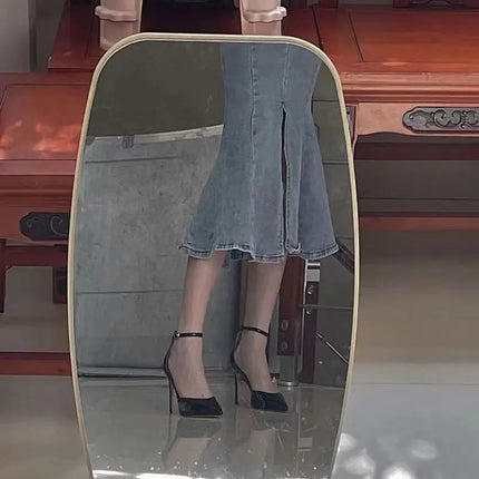 Bla Patent Leather Hollow out Strap High Heels Sandals Women's Pointed Toe Thin Heel Sexy 2025 New Spring Autumn