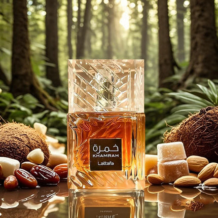 1 Pack 3.4 Oz/100 Ml Lattafa Khamrah Perfume 3.4 Oz/100 Ml - Warm Spice Vanilla & Cinnamon Perfume, Unisex Perfume Spray