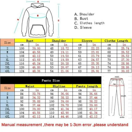 Autumn and Winter Jogging Suits for Men Striped Hoodie+Pants Casual Tracksuit Male Sportswear Gym Casual Clothing Sweat Suit New