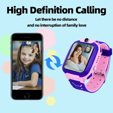 All-in-One Kids Smartwatch – GPS Tracker, Touchscreen Camera, Games & SOS Call – Birthday Gift for Boys & Girls