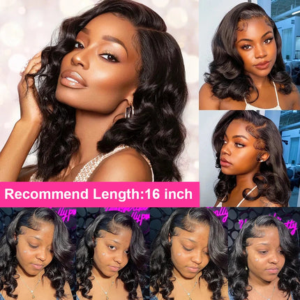 Cexxy Bob Wig Body Wave 13x4 Glueless Wigs Human Hair Short Human Hair 7x5 Glueless Wigs Human Hair Brazilian Wig For Women