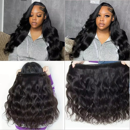 Body Wave 16A Curly 30 40 Inch 100% Human Hair Bundles Brazilian 3 4 Bundles Hair Wig Weave Hair Extensions Virgin Hair Raw Wigs