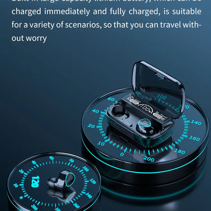 New Arrival M10 Earphone Wireless Headset High Quality Perfect Sound Earbuds Sports Game Music BT Headphone with Power Bank