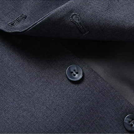 Men's Solid Color Business Suit 2025 High Quality Fashion Banquet Wedding Trend Groom Best Man Single 3/2/1