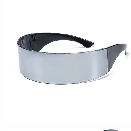 Lunettes de soleil Y2K Lunettes de technologie du futur