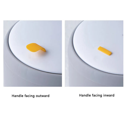 Mini Waste Bin Desktop Office Trash Can Home Garbage Basket Table Plastic Organizer Office Supplies Dustbins Sundries Barrel Box