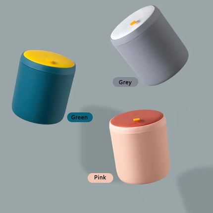 Mini Waste Bin Desktop Office Trash Can Home Garbage Basket Table Plastic Organizer Office Supplies Dustbins Sundries Barrel Box