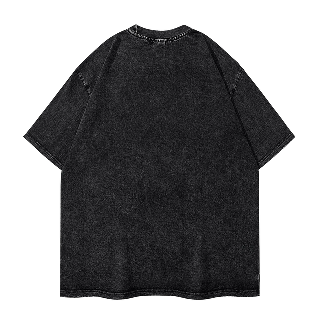 Men's T Shirt Pink-Panthers Drinking Washed T-Shirts Hippie  Beach Tee Shirt Y2K Funny Design Casual Clothing Hot Sale