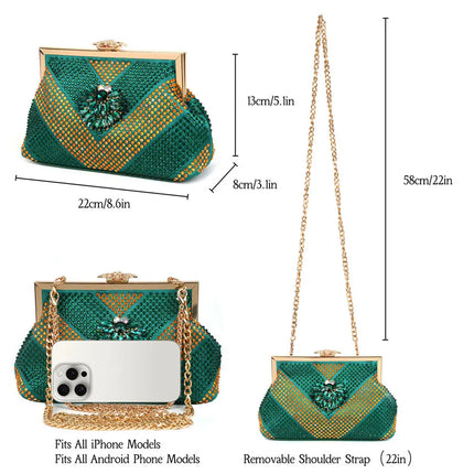 Newest Arrivals Special Design Silver Color African Women Shoes and Bag Set Pointed Toe Pumps for Wedding Party