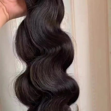 Body Wave 16A Curly 30 40 Inch 100% Human Hair Bundles Brazilian 3 4 Bundles Hair Wig Weave Hair Extensions Virgin Hair Raw Wigs