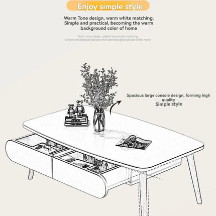 Table à thé, maison moderne, salon, petit appartement, table basse simple, balcon célèbre sur Internet, chambre, assis sur le sol,