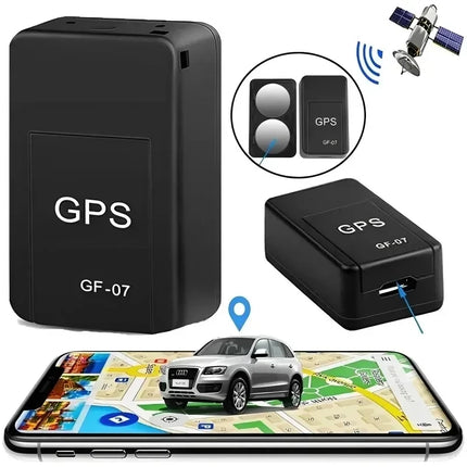 GF07 Magnetic Mini GPS Tracker Real-Time Vehicle Locator Car Pet Tracking Device Compact Portable GPS Locator Position APP