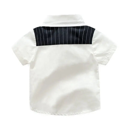 Children's Clothing Set New Summer Handsome Summer Clothes Suit Little Boy Short Sleeve Shirts and Shorts 2 Piece Set
